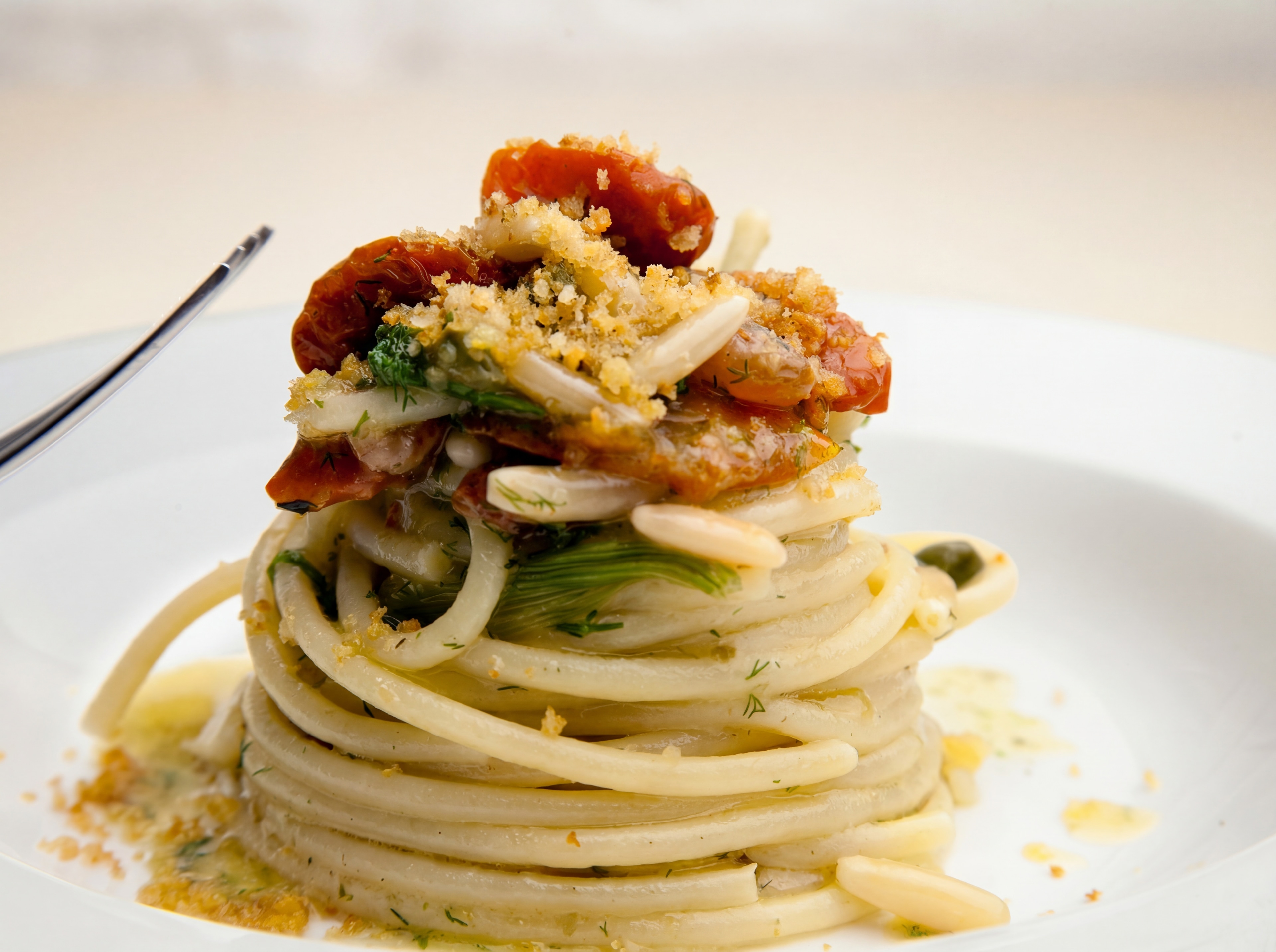 Spaghetti con pomodori